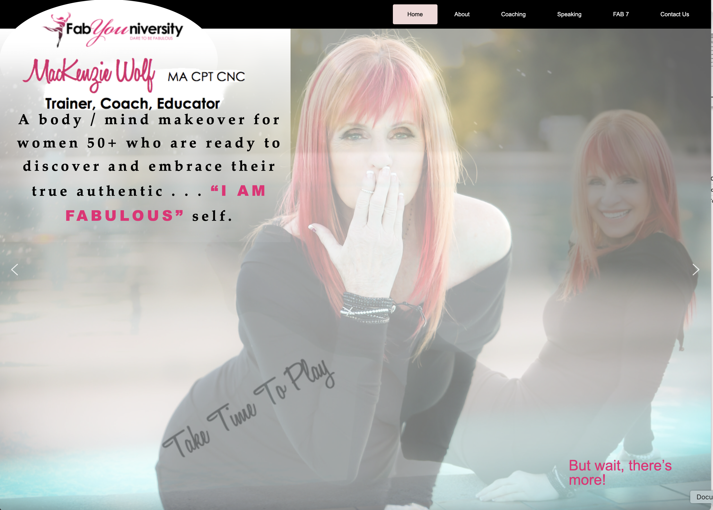 FabYouniversity home page